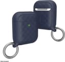 كفر سماعات ايربود أزرق مع حلقة مفاتيح Catalyst - Ring Clip Case for AirPods 1 & 2 - Midnight Blue