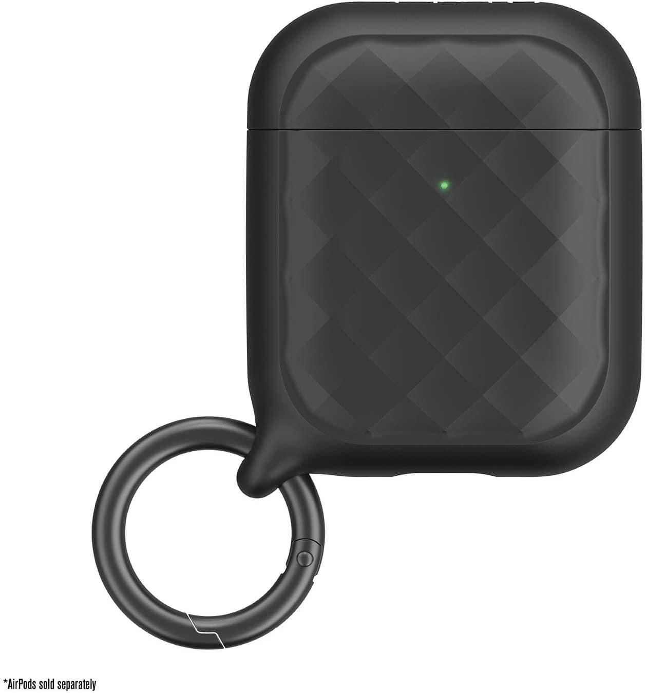 catalyst ring clip case for airpods 1 2 stealth black