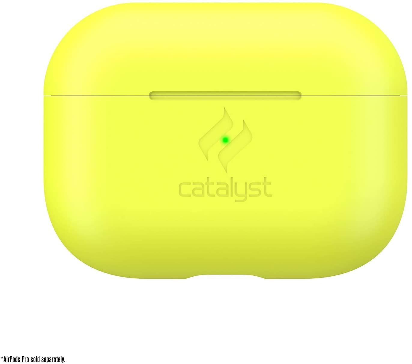 catalyst slim case for airpods pro neon yellow