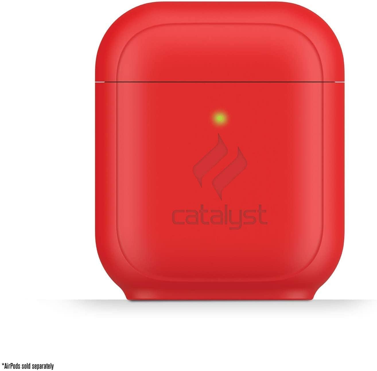 catalyst standing case for airpods 1 2 flame red