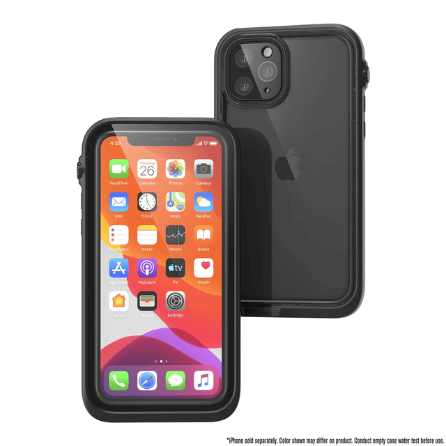 كفر موبايل أسود لهاتف (iPhone 11 Pro) Catalyst - Water Proof Case for iPhone 11 Pro - Stealth Black - SW1hZ2U6NTY2NTY=