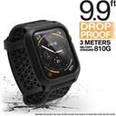 catalyst apple watch 44mm series 4 impact protection case stealth black