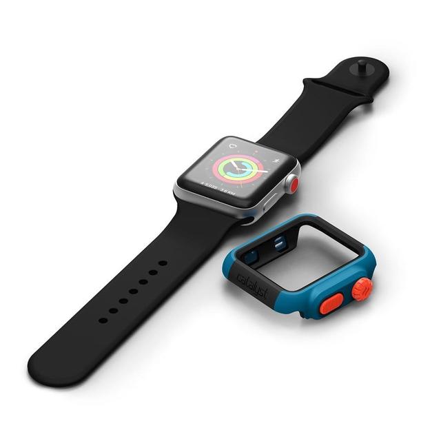 كفر ساعة Apple Watch مقاوم للصدمات 42mm أزرق Series 2/3 Impact Protection Case For Apple Watch - CATALYST - SW1hZ2U6MzQ0ODQ=