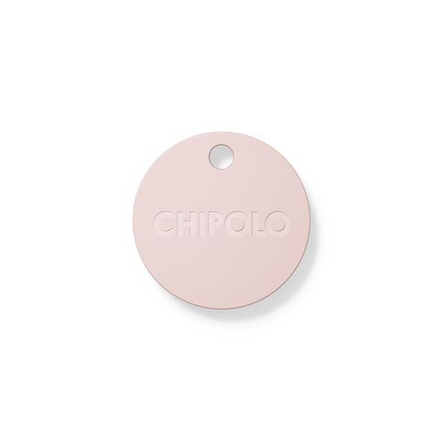chipolo plus bluetooth item tracker rose quartz