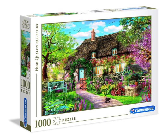 لعبة تطبيقات 1000 قطعة  CLEMENTONI - THE OLD COTTAGE