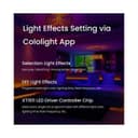 Cololight lifesmart cololight led strip lights 16m colors led color changing smart app control easy install compatible w alexa homekit google assistant ip65 rating 6 6ft 2 meters length 60 leds