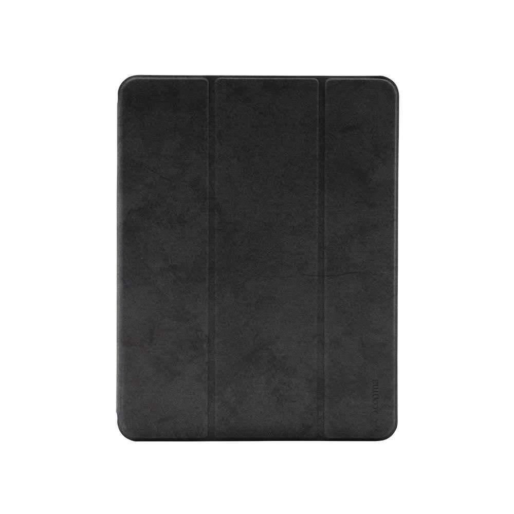 كفر جلدي Leather Case with Pencil Slot for Apple iPad Pro 11" ( 2020 ) Comma - أسود