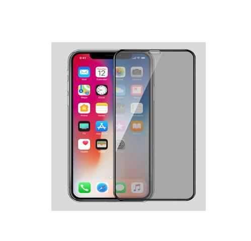 comma batus 3d curved privacy tempered glass for iphone 11 black