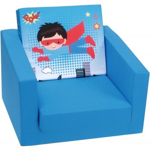 delsit single sofa super hero blue