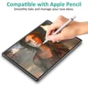  شاشة حماية ايباد برو 12.9 بوصة زجاجية شفافة من ديفيا Devia Entire View Tempered Glass for Apple iPad Pro 12.9" - Clear