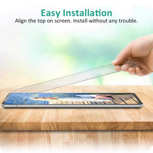  شاشة حماية ايباد برو 12.9 بوصة زجاجية شفافة من ديفيا Devia Entire View Tempered Glass for Apple iPad Pro 12.9" - Clear