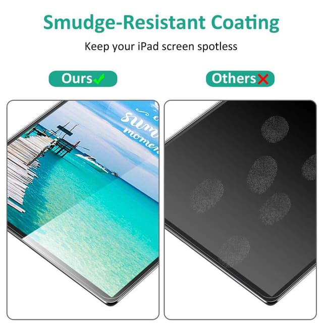  شاشة حماية ايباد برو 12.9 بوصة زجاجية شفافة من ديفيا Devia Entire View Tempered Glass for Apple iPad Pro 12.9" - Clear