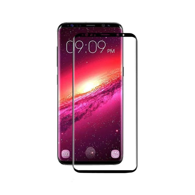 devia 3d curved tempered glass seamless full for samsung s9 plus black