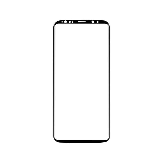 devia 3d curved tempered glass seamless full for samsung s9 plus black