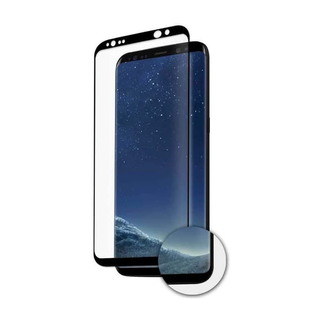 devia 3d curved full tempered glass for samsung s8 plus black