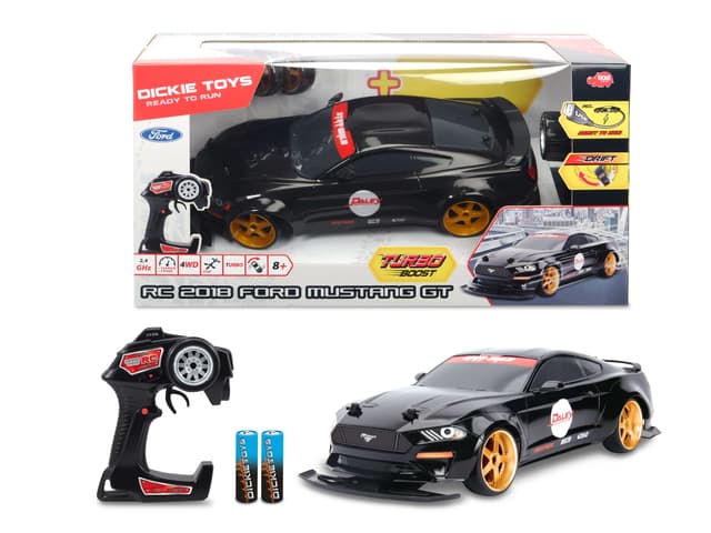 لعبة سيارة فورد موستانج  DICKIE - RC Drift Ford Mustang