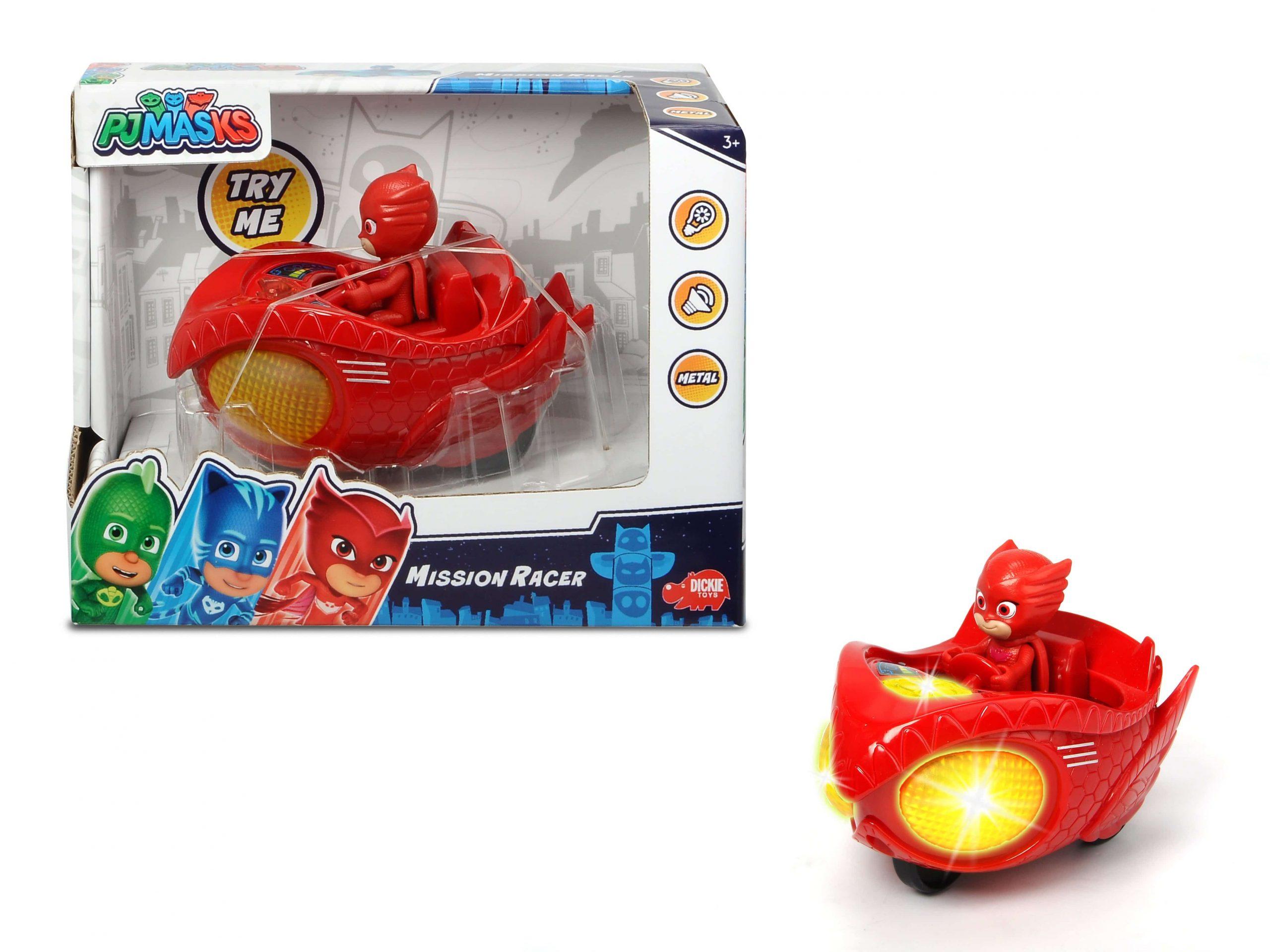 dickie pj masks mission racer owlette