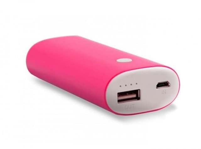 بور بانك 4400 ميلي أمبير FONEXION POWER BANK 4400 MAH FOR ALL DIGITAL DEVICES FUCHSIA