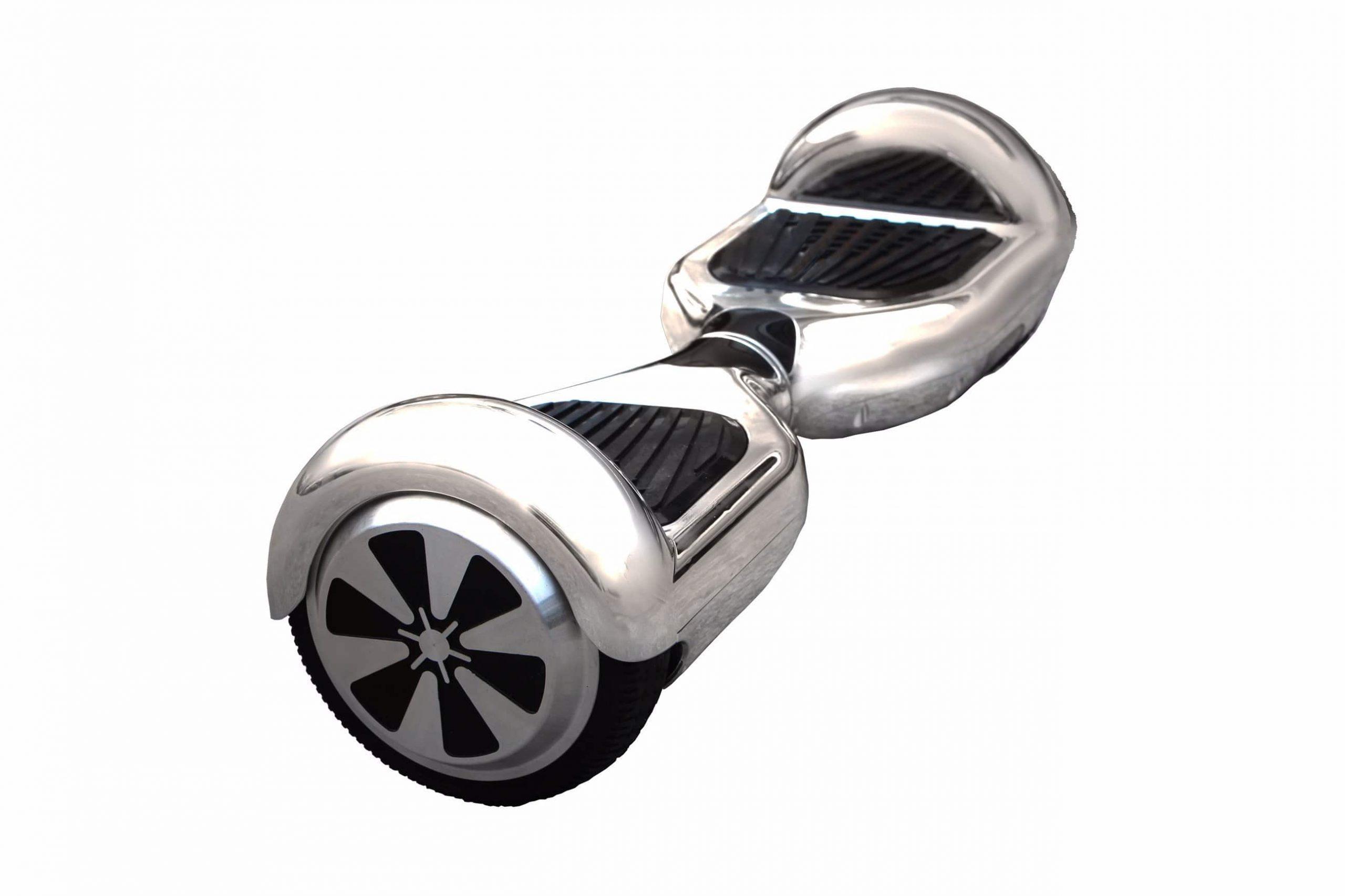 DXB.NET dxboard personal transporter silver chrome