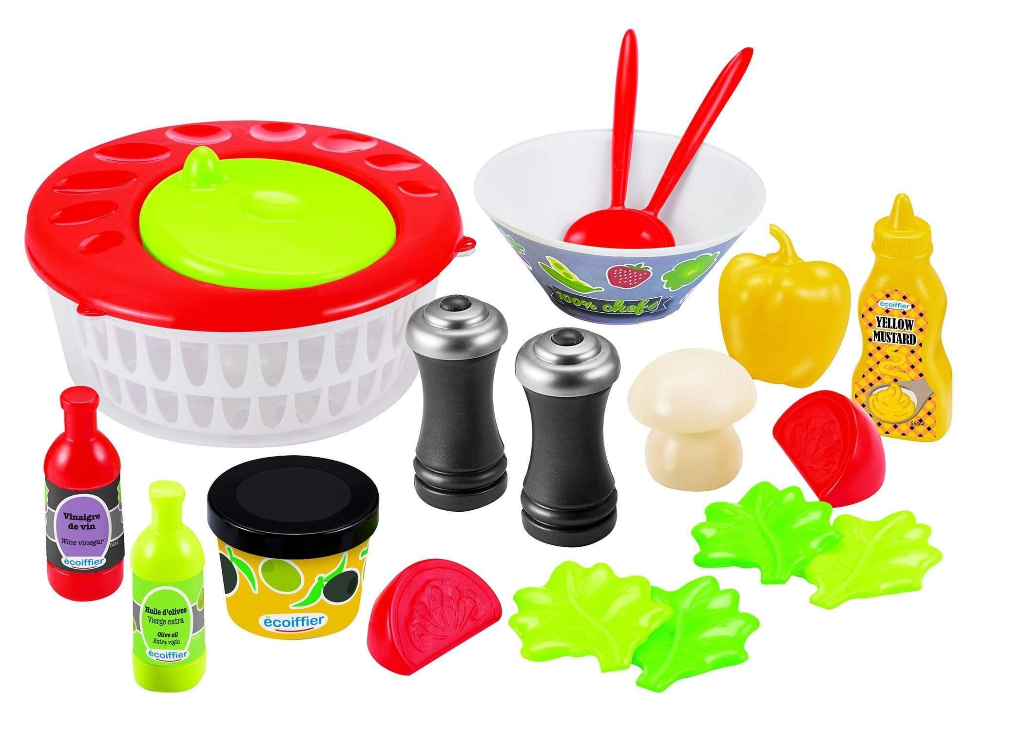 لعبة أدوات السلطة Ecoiffier Set - Mixed salad set