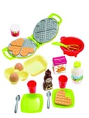 ecoiffier 100 chef waffle maker set 22pcs - 334980