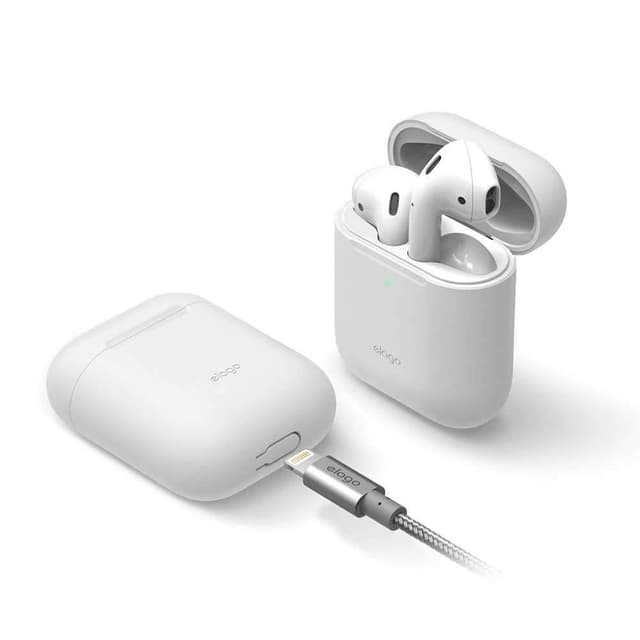 غطاء سيليكون لسماعات Airpods  من Elago - أزرق متوهج