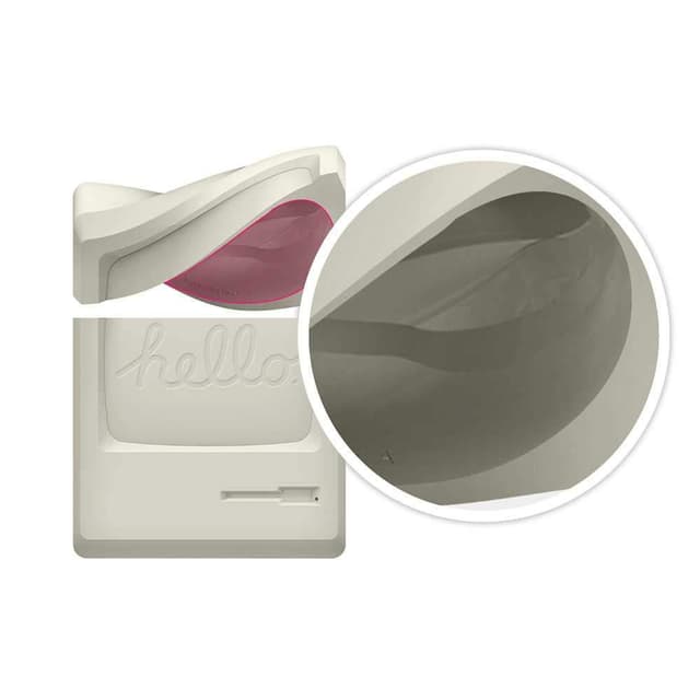 elago aw3 case for apple airpods classic white