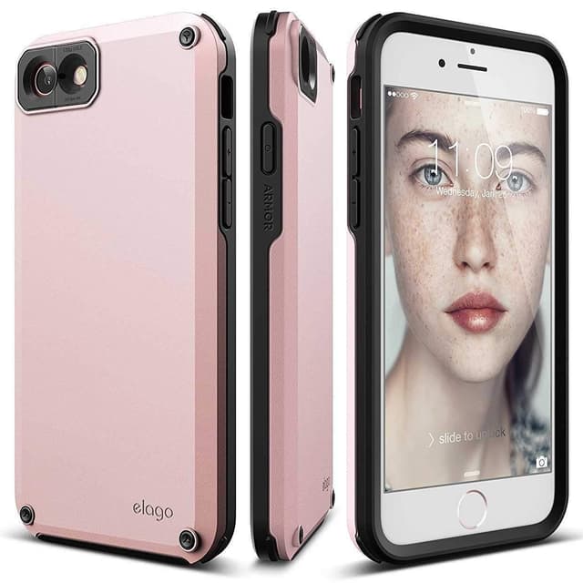 Elago Armor Back Case For Iphone 8 / 7 - Lovely Pink