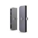 محول ألمنيوم متعدد المنافذ من Elago - رمادي داكن - 331195