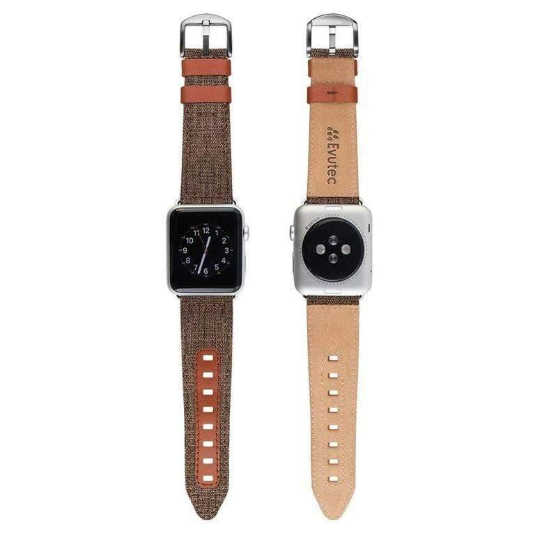 evutec apple watch band 44mm northill brigandine lava