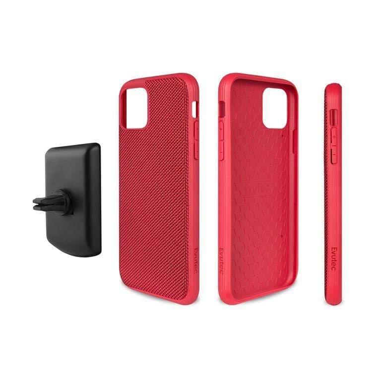 evutec aergo ballistic nylon with afix iphone 2019 xi 5 8 red