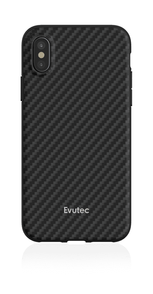 evutec aer karbon with afix for iphone x xs black