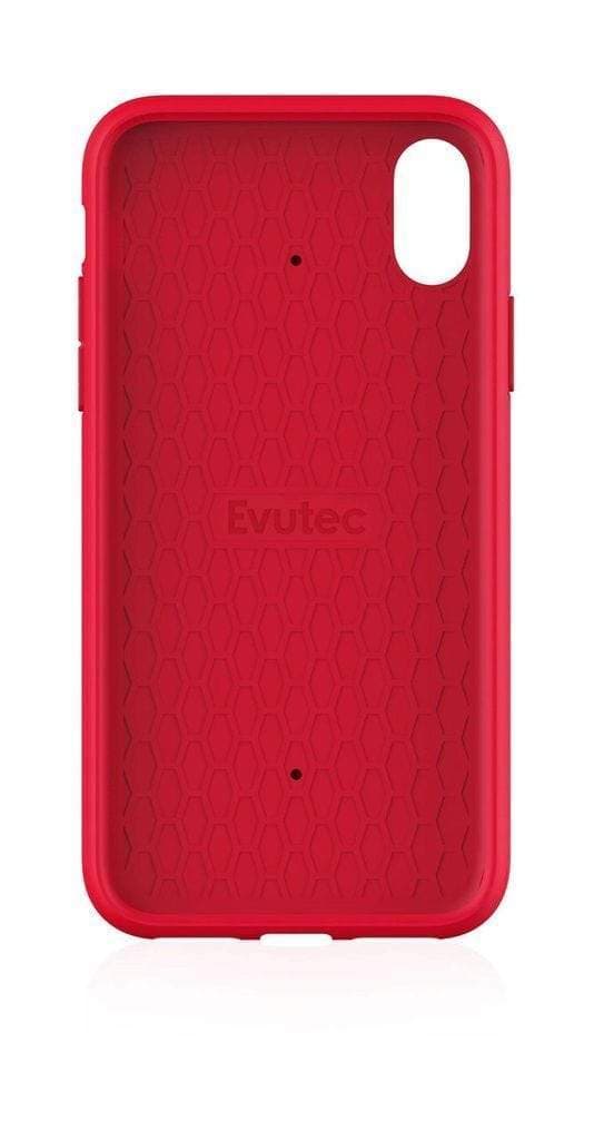 evutec aergo ballistic nylon with afix iphone xr 6 1 red