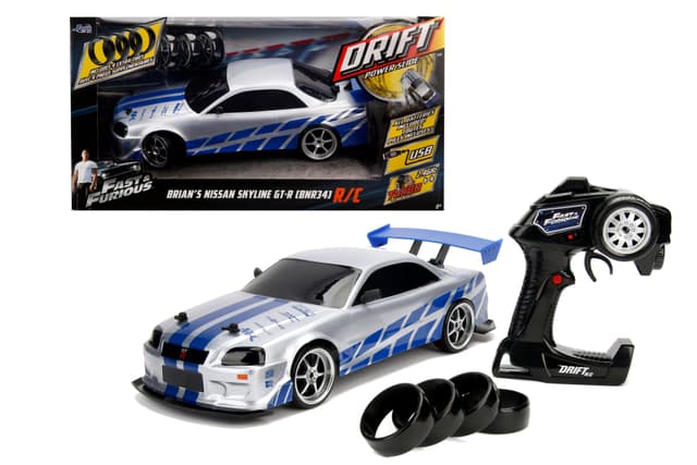 FAST &amp; FURIOUS fast furious rc nissan skyline gtr 1 10 - 338123