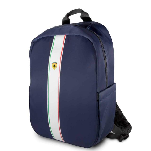 حقيبة ظهر Pista مع شعار فيراري مقاس 15 إنش مع كابل شحن من Ferrari - كحلي - SW1hZ2U6NDcxMTM=