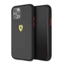 ferrari on track pc tpu case for iphone 11 pro max black outline black