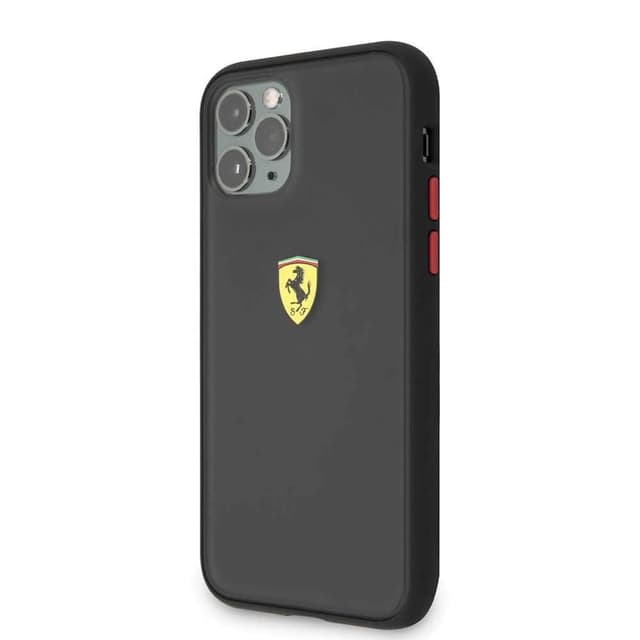 ferrari on track pc tpu case for iphone 11 pro max black outline black