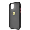 ferrari on track pc tpu case for iphone 11 pro max black outline black