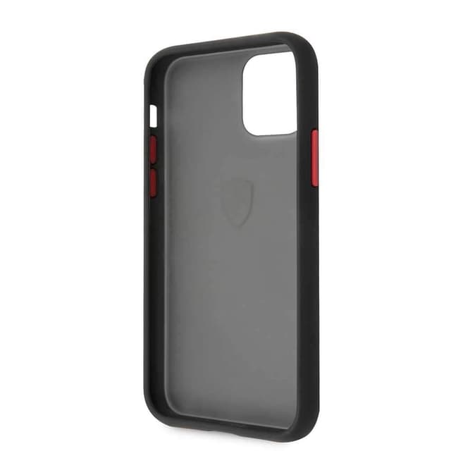 ferrari on track pc tpu case for iphone 11 pro max black outline black