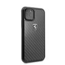 ferrari heritage real carbon hard case for apple iphone 11 pro black