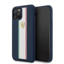 ferrari on track stripes silicon case iphone 11 pro navy
