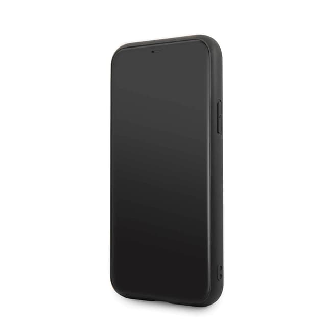 ferrari carbon pu leather hard case iphone 11 black