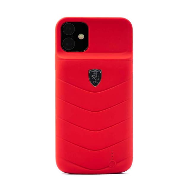 ferrari off track full cover power case 4000mah for iphone 11 red