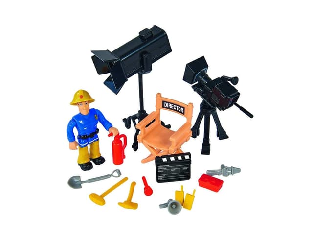 FIREMAN SAM sam hollywood jupiter incl 1 figurine
