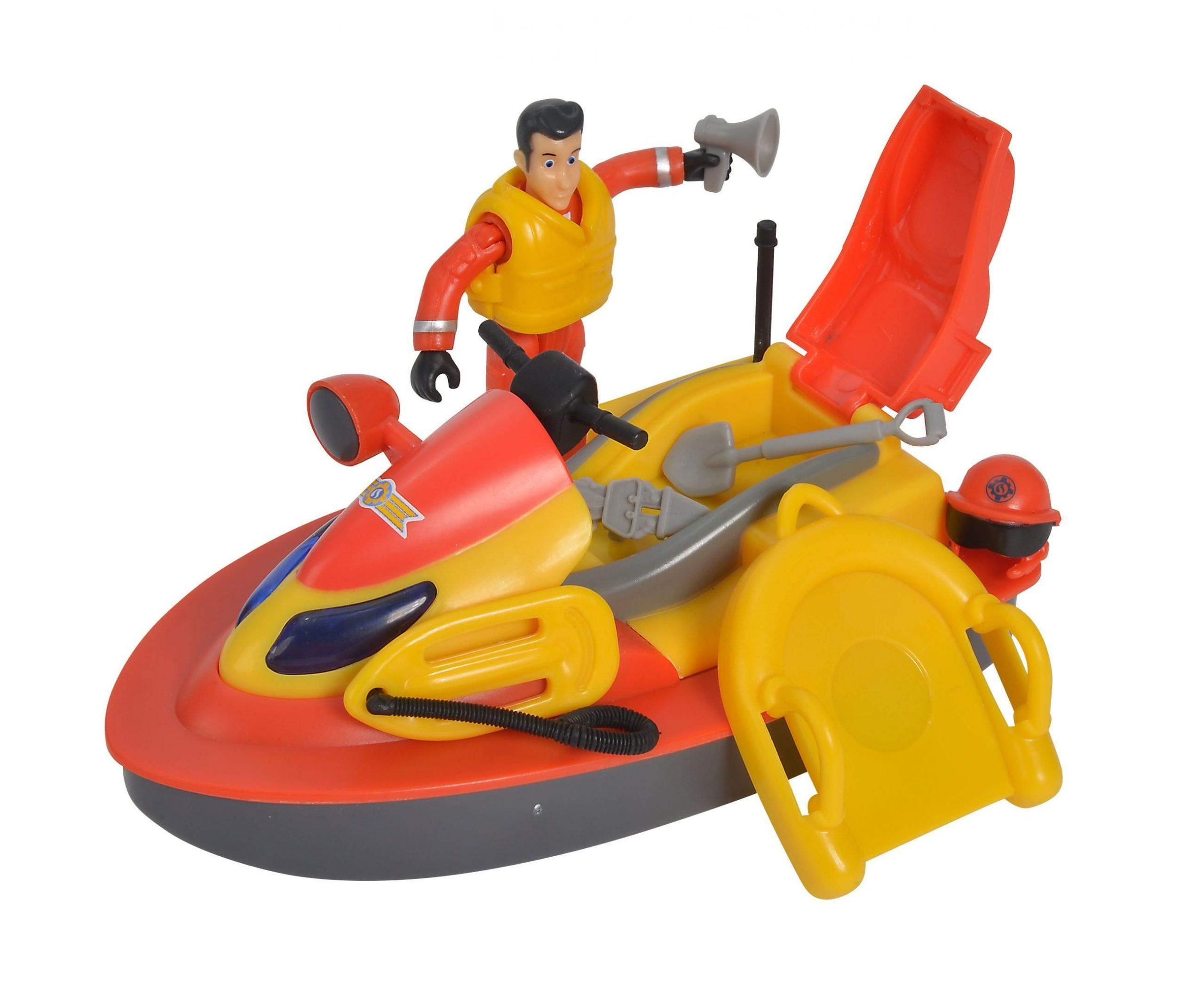 FIREMAN SAM sam juno jet ski incl figurine