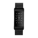 fitbit charge 4 fitness wristband with gps nfc se granite reflective woven black - SW1hZ2U6NjE4MDU=