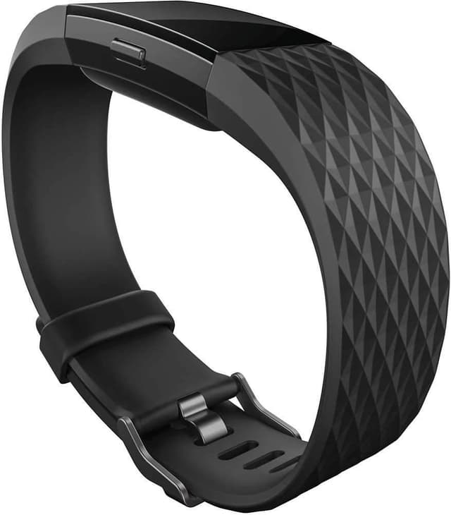 Fitbit Charge 2 Fitness Wristband With Heart Rate Tracker - Gunmetal ( L )