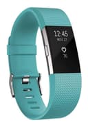 Fitbit Charge 2 Fitness Wristband With Heart Rate Tracker - Teal/Silver ( S )