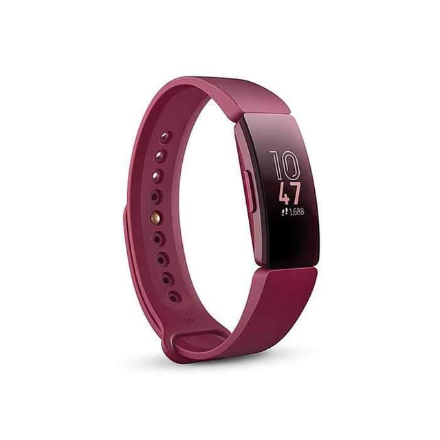 سوار تتبع اللياقة البدنية و بلون الأحمر الداكن من فيتبيت إنسباير Fitbit Inspire Fitness Tracker Wristband Sangria Sangria