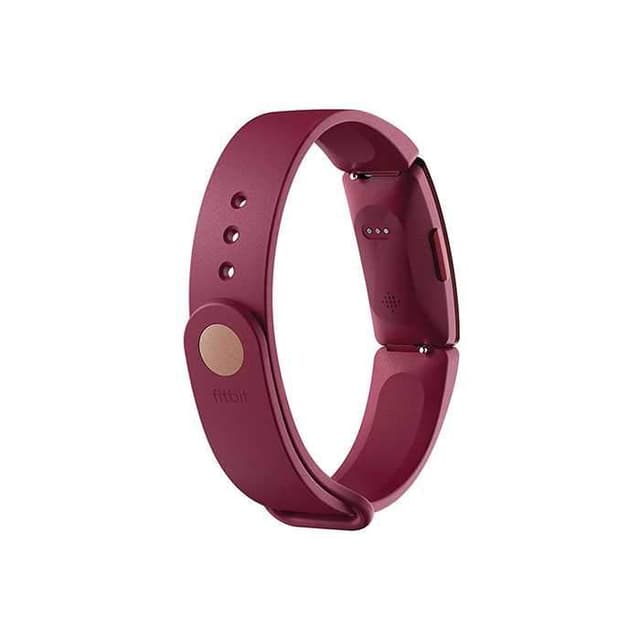سوار تتبع اللياقة البدنية و بلون الأحمر الداكن من فيتبيت إنسباير Fitbit Inspire Fitness Tracker Wristband Sangria Sangria